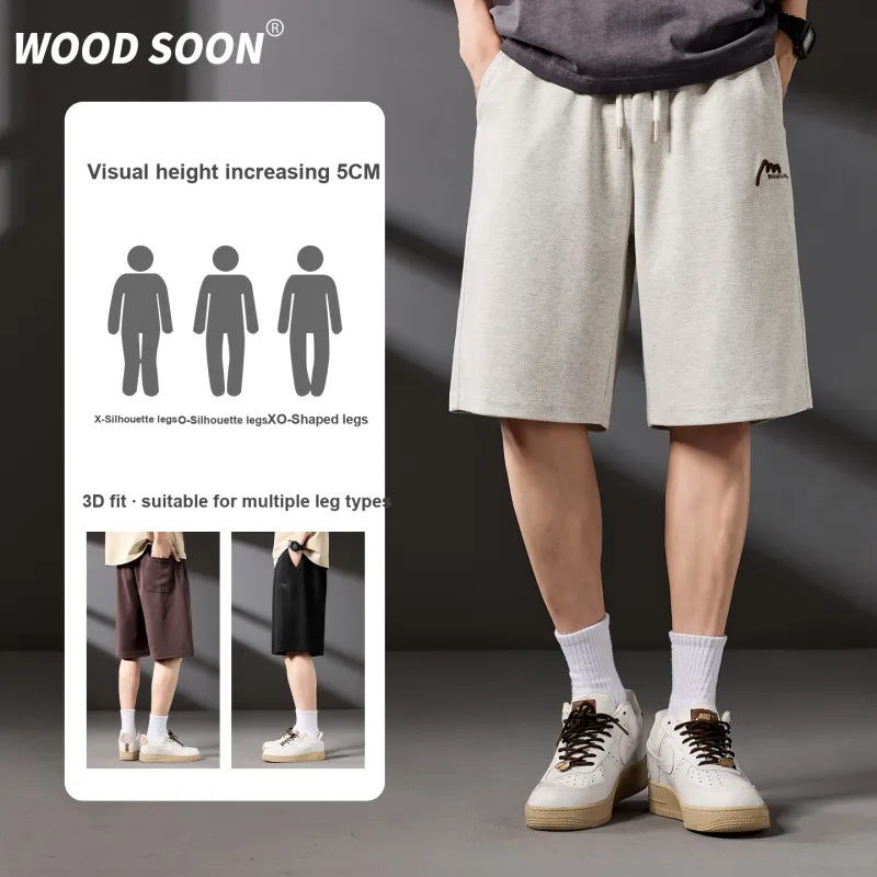 WOOD SOON Casual Shorts Unisex-24
