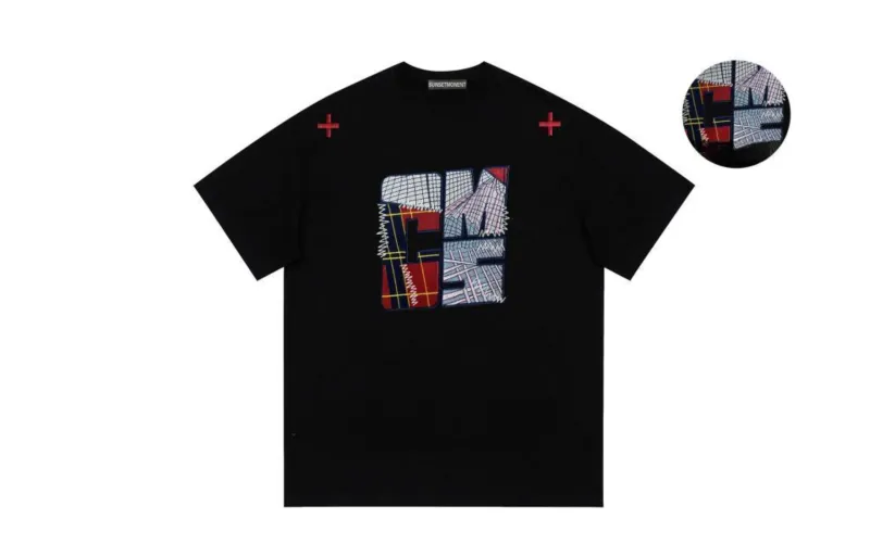 PAINT STAIN Classic Minimalist Style T Shirt Unisex-1