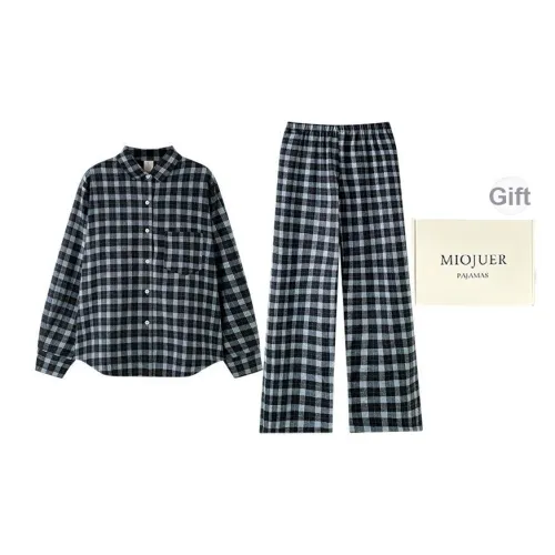 MIOJUER Пижама Подарочная Коробка Женская Темно-Синяя