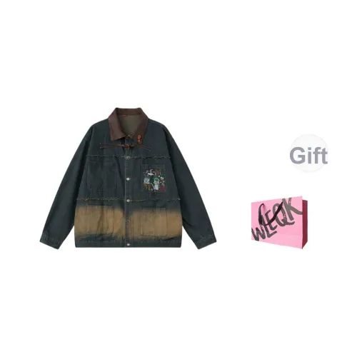 CTRTRC Темно-синий, женский, джинсовые куртки