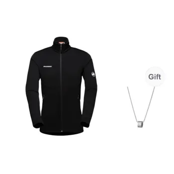 MAMMUT Aconcagua AF Jackets Coats Unisex Black Comes With Necklace