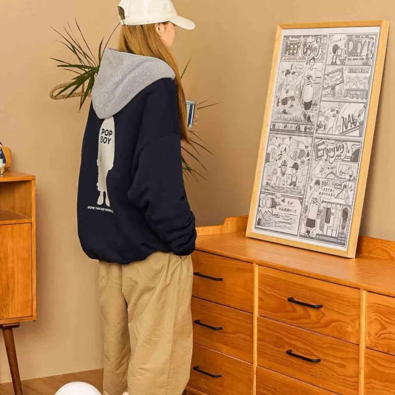 Nautica White Sail Nautica X POPBOY Sweatshirts Unisex-15