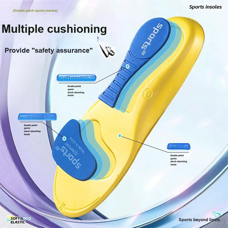 Maigaole EVA Patch Insoles Unisex-2