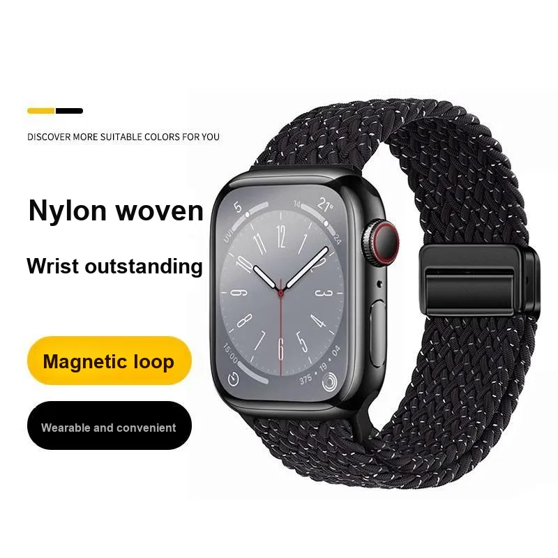 First Guard Apple Compatibility Watch Band 225mm Nylon Material-43