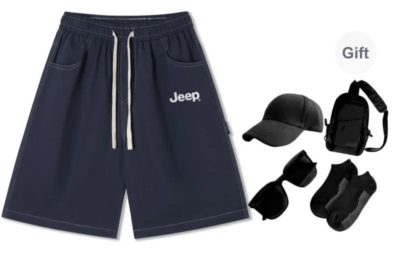 Jeep Denim Shorts Unisex Giveaway Included-39