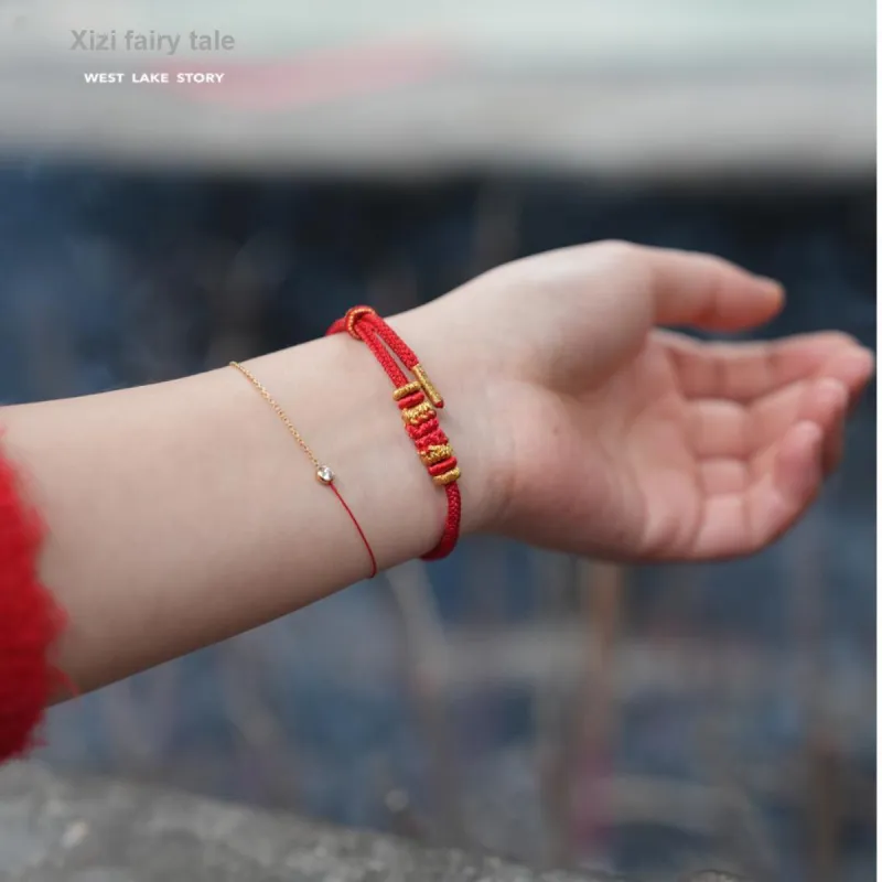 XIZITONGHUA Polyamide Yarn Bracelets Unisex-3