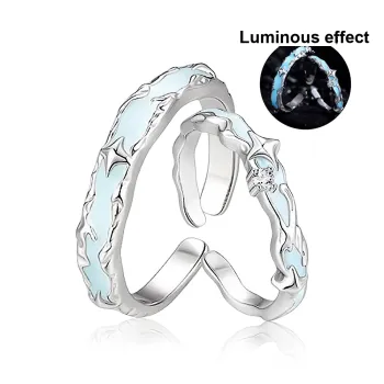 FOREVER MELODY 925 Sterling Silver Rings Unisex