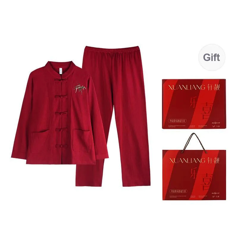 Xuan Liang Pajama Set Men's Gift Box Set-0