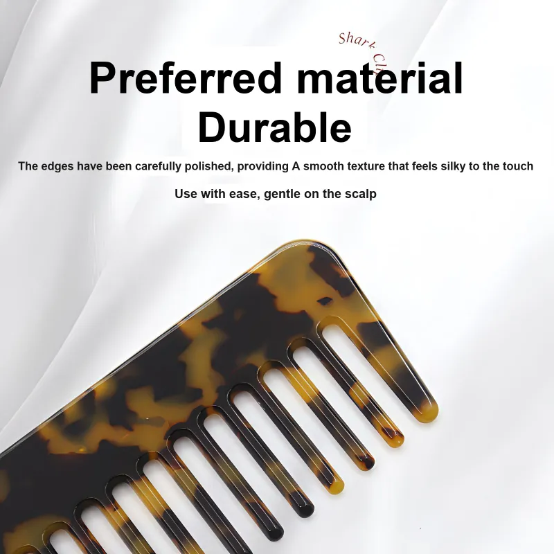 HOSUKKO Acetate Hair Brush Unisex-2