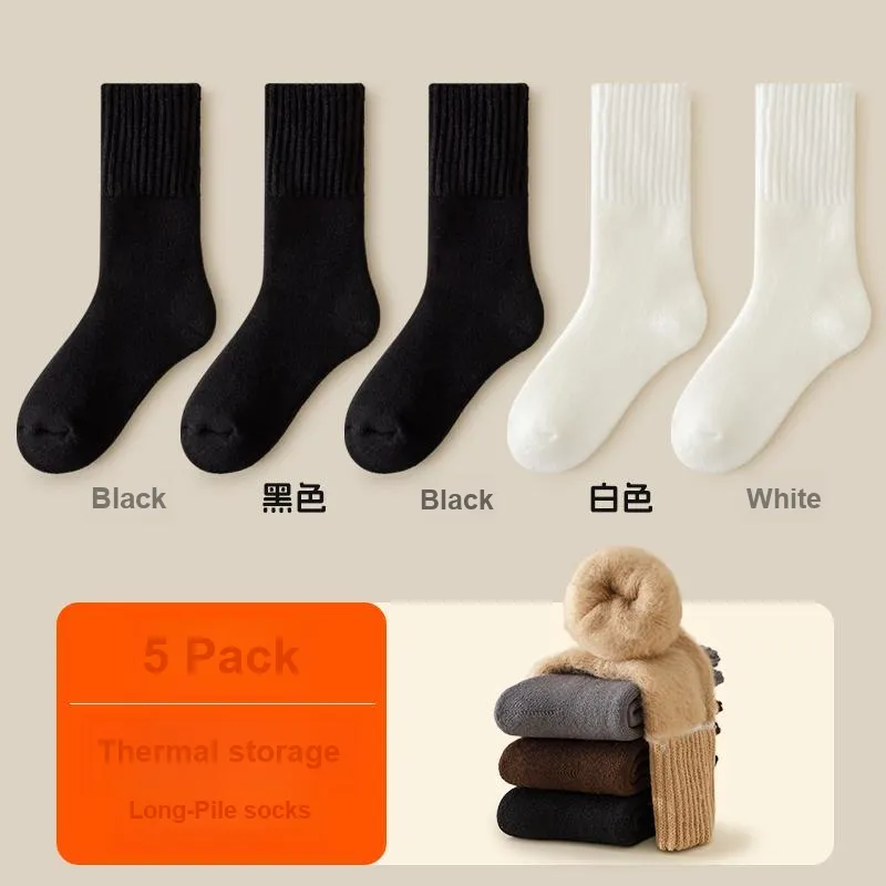 H YXIANG Mid Calf Socks Men's Combo Set-15