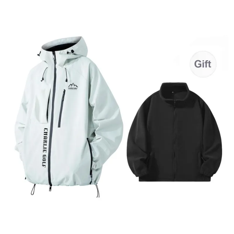 CHARLIE GOLF Windbreaker Jacket Unisex-9