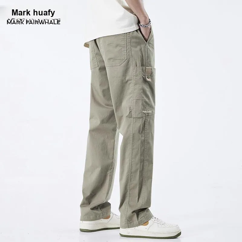 FAIRWHALE Casual Pants Unisex-14