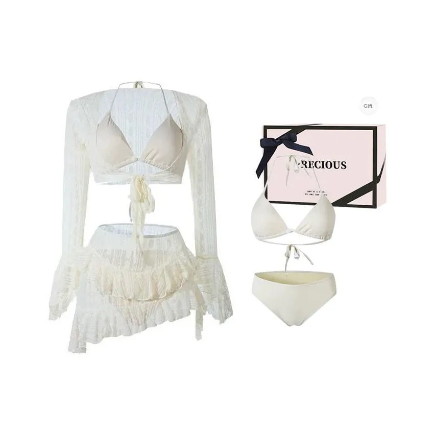 FOCOS STUDIO Купальный комплект женский цвет экрю