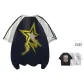Navy Blue Gray (with Random Print Short-Sleeved)