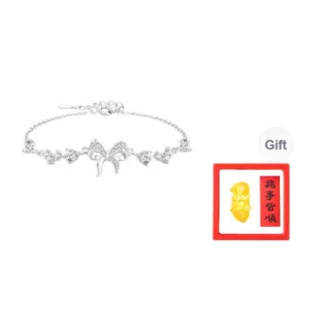 Chongqing Gold Store 925 Sterling Silver Bracelets Women's