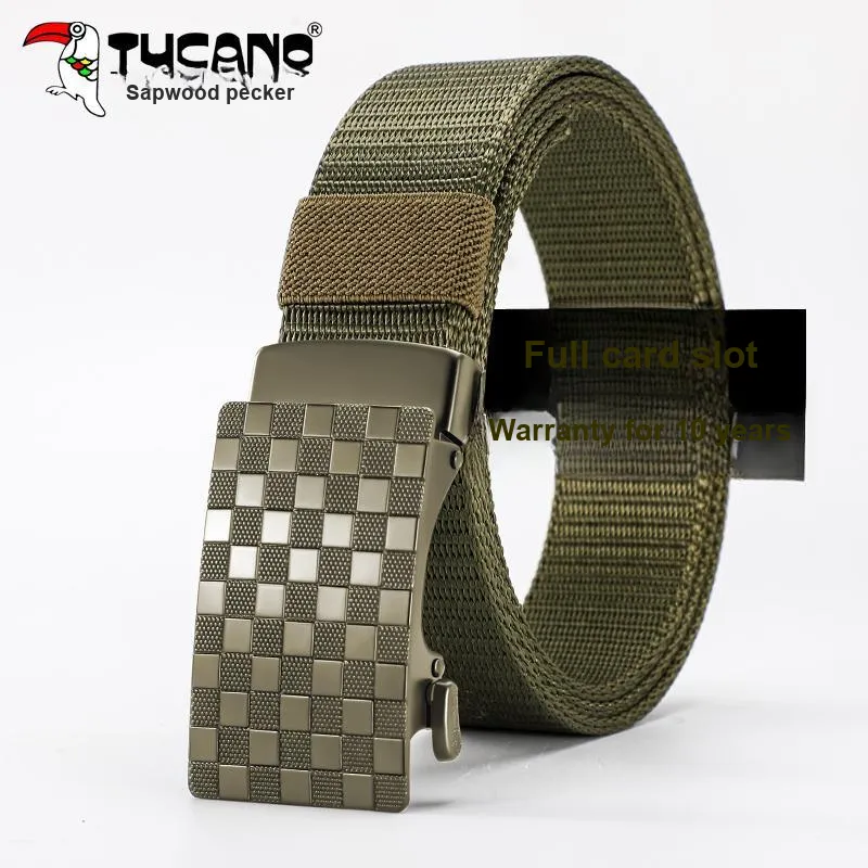 TUCANO Fabric Leather Belts Unisex 3.5cm-10