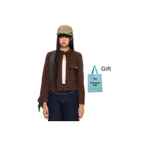 WEEKEND HUB Куртка с воротником-стойкой Женская