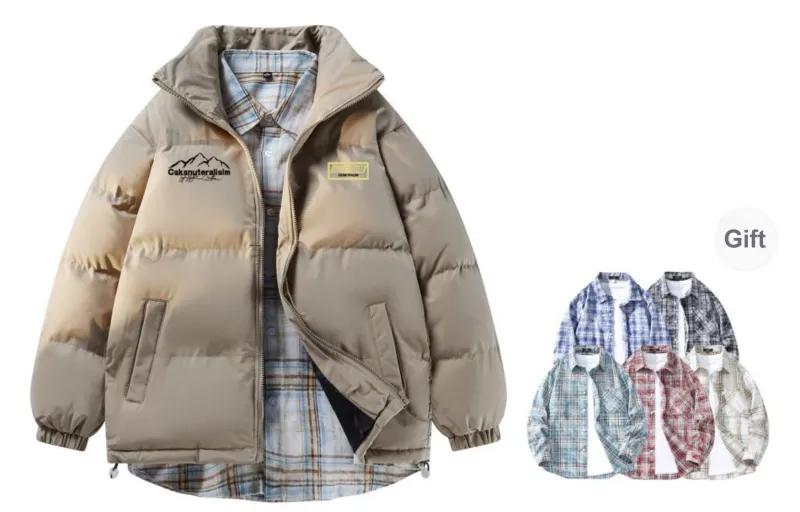CSKS Puffer Jackets Unisex-55