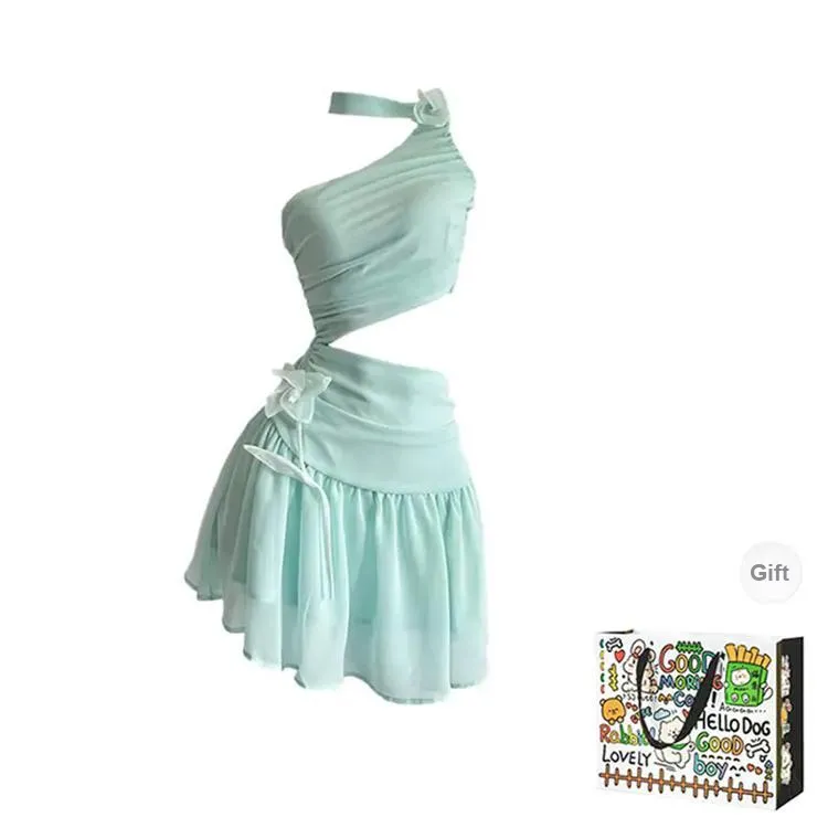 BVODE Sleeveless Dresses Women's Mint Green Shopping Bag-0