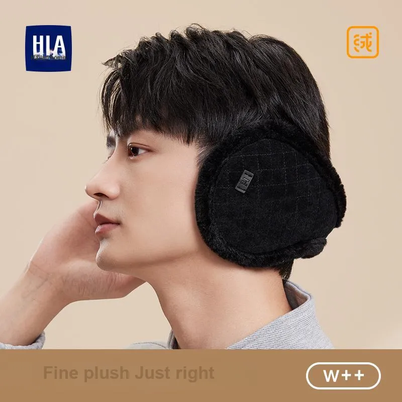 HLA Polyester Ear Warmers Men's-1