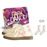 Beige Pink+Exclusive Shoe Box+Gift Socks