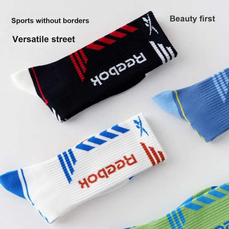 Reebok Mid Calf Socks Unisex 5 Pack-4