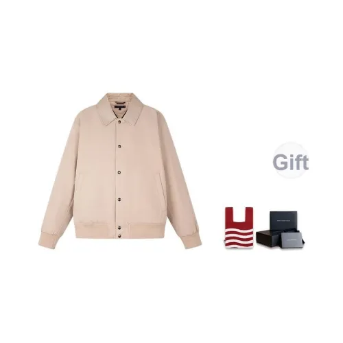 Tommy Hilfiger Хлопковый пуховик Мужской Ecru