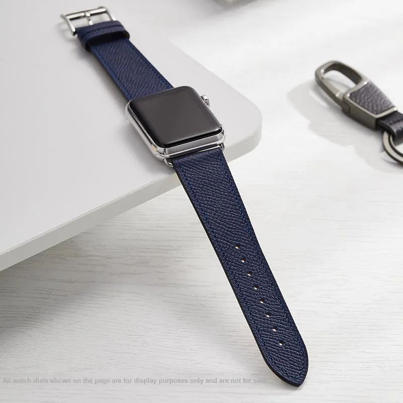 IStrap Apple Compatibility Watch Band Genuine Leather Material-13