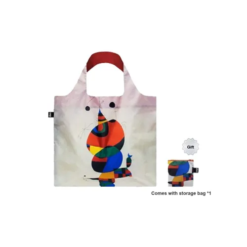 Loqi Миро (фиолетовый) Абстрактный Arts Полиэстер Плечо Сумка Сумка Обычный Женский Woman Bird And Звезды