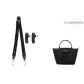 (Black Silver) 86-103cm[Width]Adjustable Set