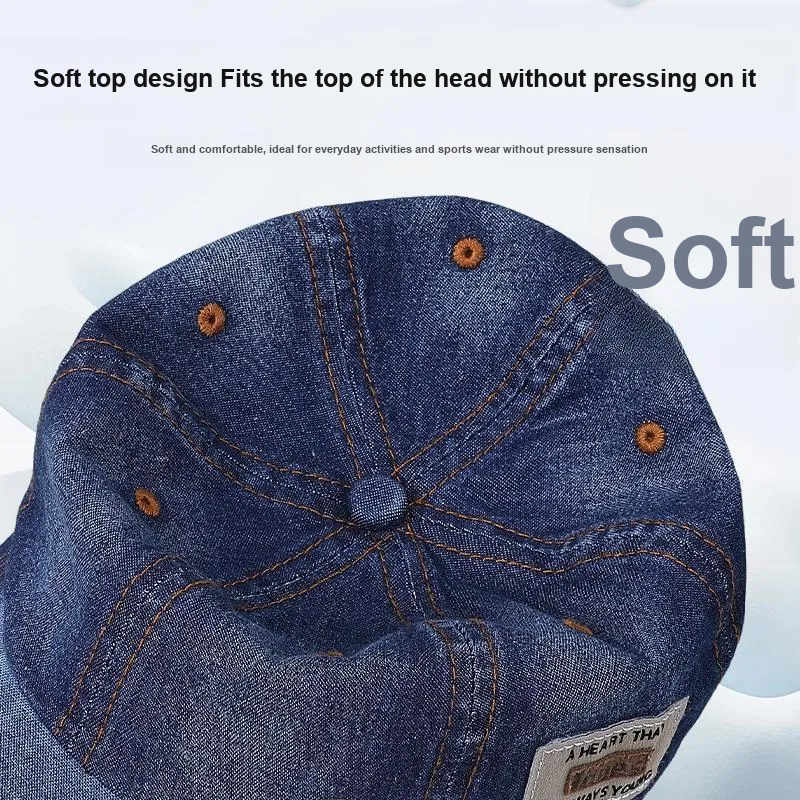 DENSSYNE Denim Baseball Caps Unisex-6