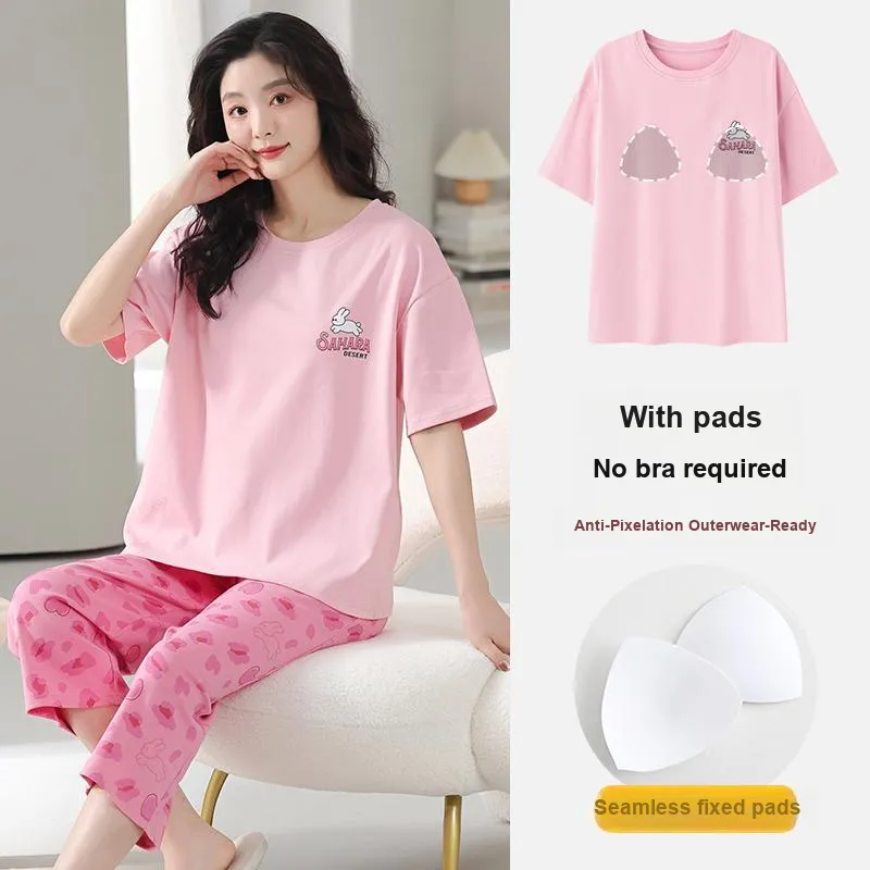 MADALLO Pajama Set Women's Pink-3