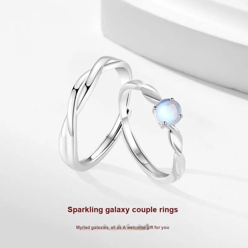 Master Kim Glass Cat Eye Rings Unisex-1