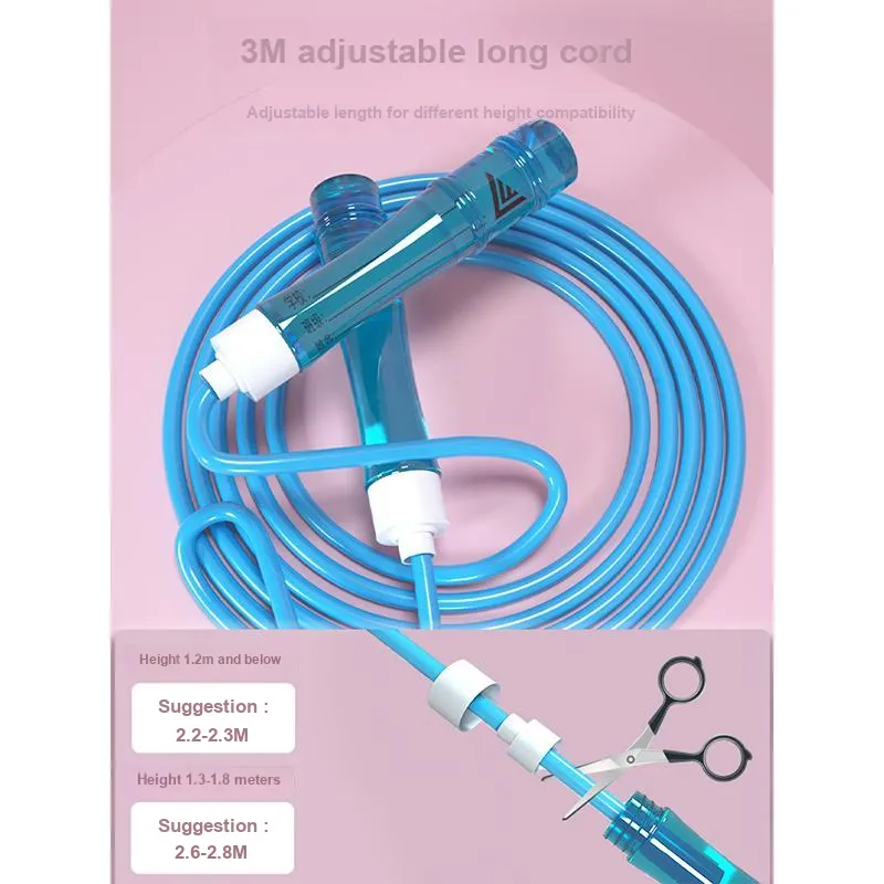 LENWAVE Fitness Training Non Countable Jump Ropes Students Handle Material Plastic, Rope Material PVC 3m-2