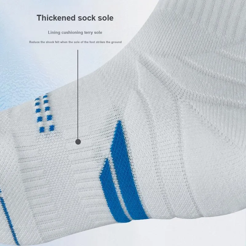 PEAK Mid Calf Socks Unisex Multi double Loading-4