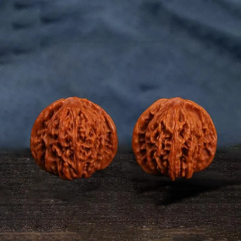 TANGSHU Text Plays Walnuts Collectible Unisex-1