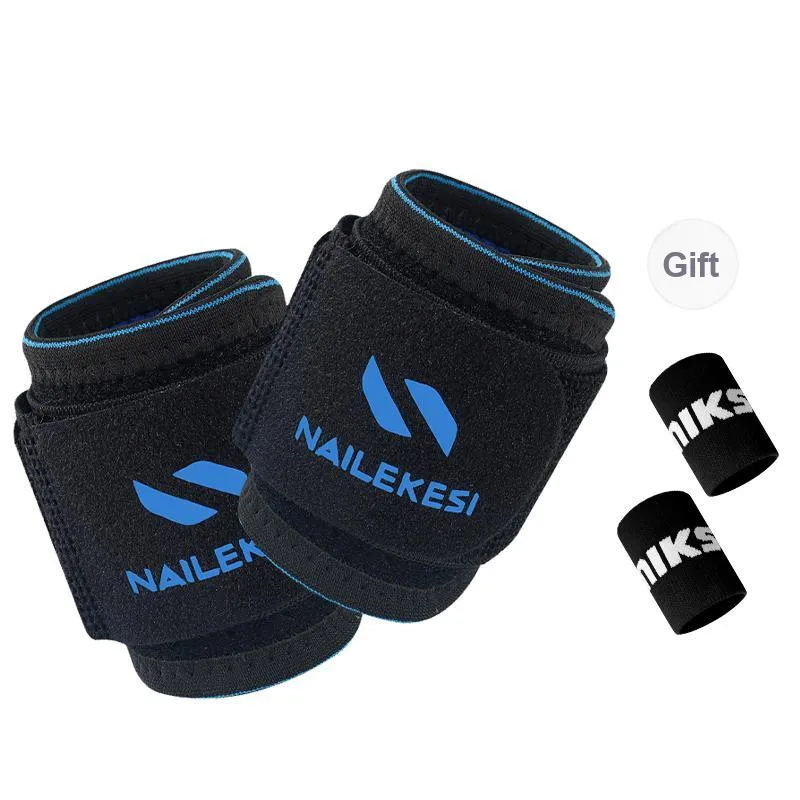 NAILEKESI Fitness Basketball Wristbands Protective Slip Resistant 2 Pack Professional Protective-29