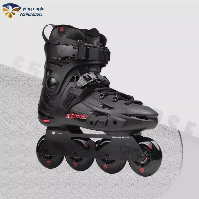FLYING EAGLE Inline Skates PP+PU Casual Street Shooting Beginner Unisex 36 46 F5S Black Red-1