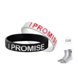 IP Black White Text+IP White Red Text (2 Pack)+Basketball Socks
