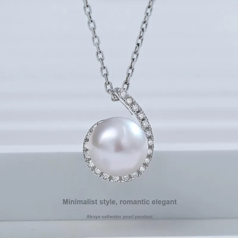 ME LUXE Saltwater Pearl Pendants Women's-1