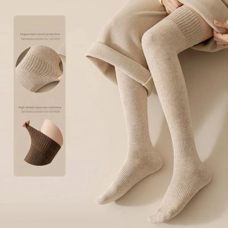 Mulong Family Thigh high Socks Women's 2 Pack-51