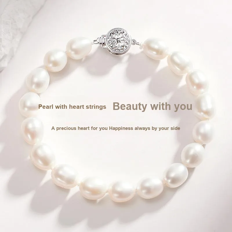 ZSY Freshwater Pearl Bracelets Women's-2