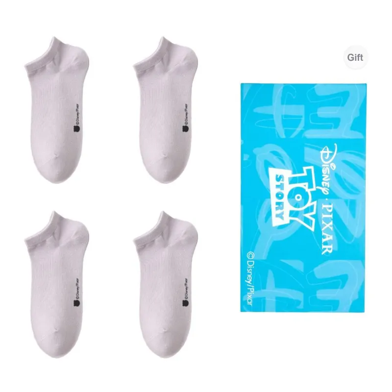 Disney Ankle Socks Women's Box 4 Pack-13