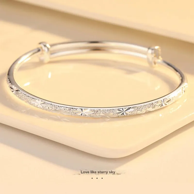 MGS 999 Fine Silver Bangles Women's-2