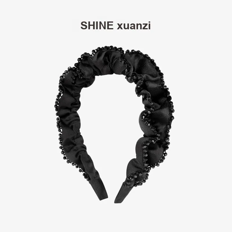 SHINE Polyester, Crystal Diamond Headbands Women's-1