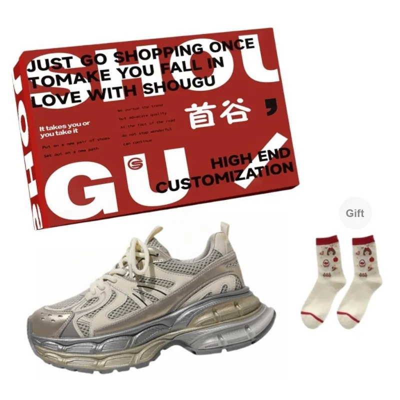 Shougu Low Top Chunky Sneakers Women's-14
