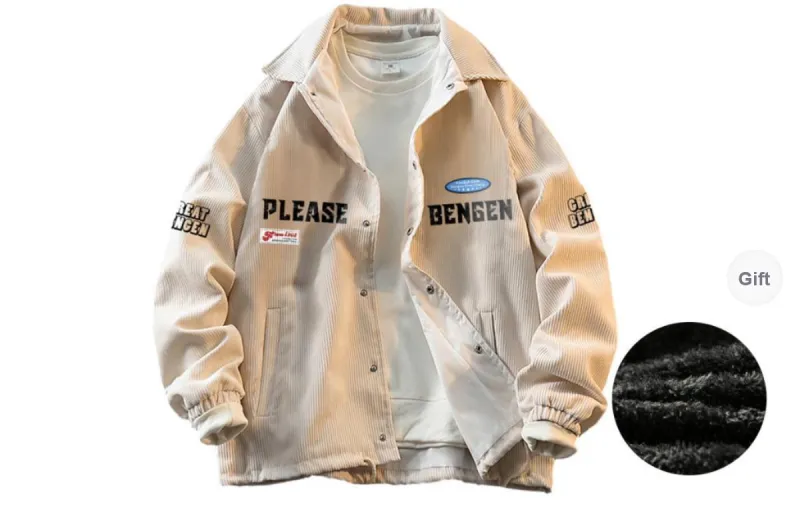 BENGEN Jackets Unisex-13