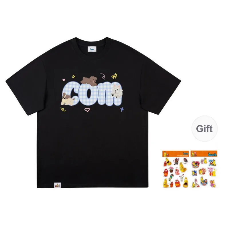 COMIC LARVA T Shirts Unisex-15