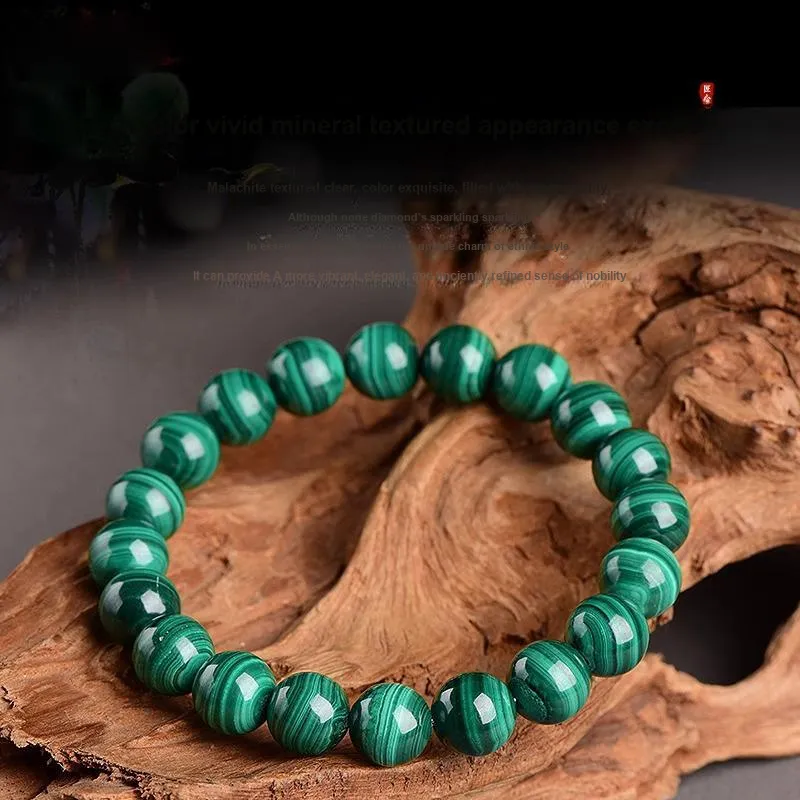 EADDA JEWELRY Natural Malachite Bracelets Unisex-1