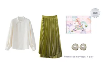 ANNECHEN Two Piece Skirt Sets Women's